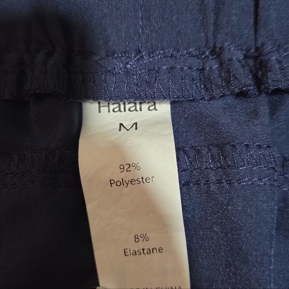 HALARA Deep Blue Casual Shorts. Size M.